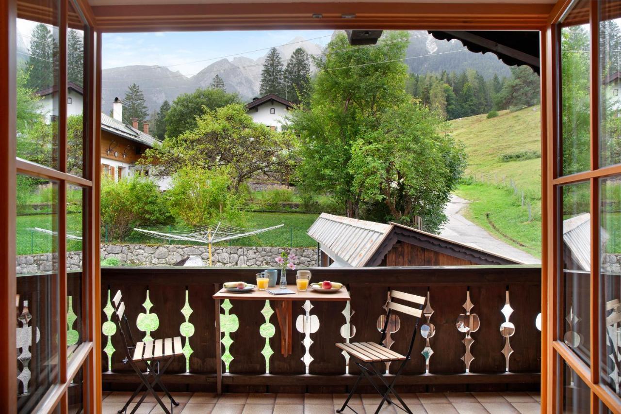 Ferienwohnung Zugspitznest Grainau Esterno foto